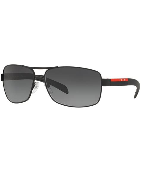 PRADA LINEA ROSSA Men's Polarized Sunglasses , PS 54IS